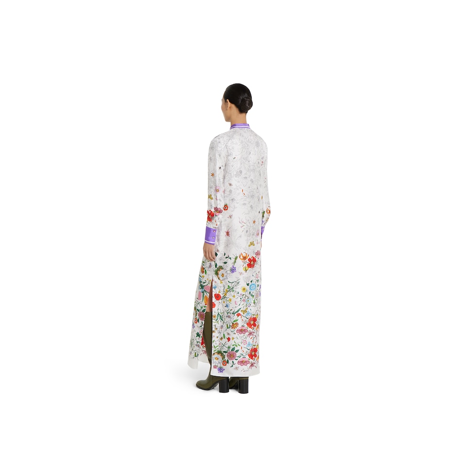 Printed cotton dress