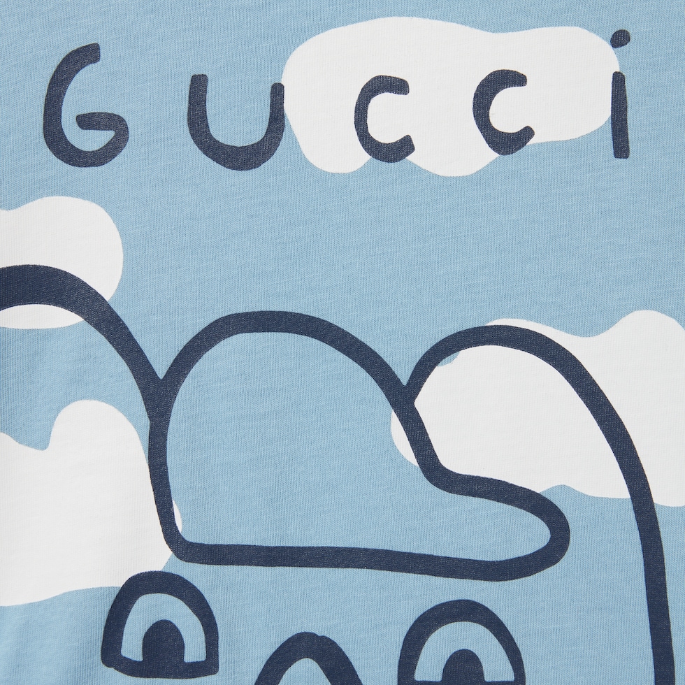 تي شيرت من القطن للأطفال الرضّع مع طبعة