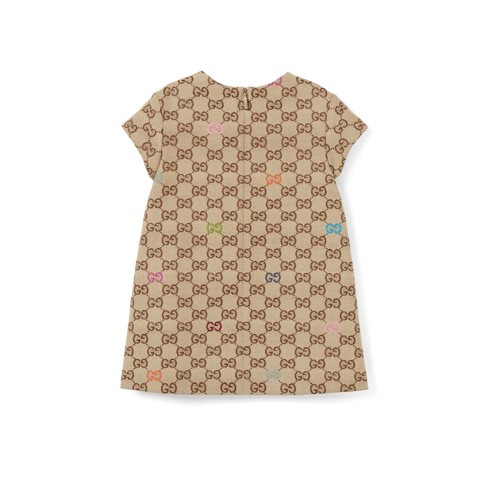 Baby GG canvas dress