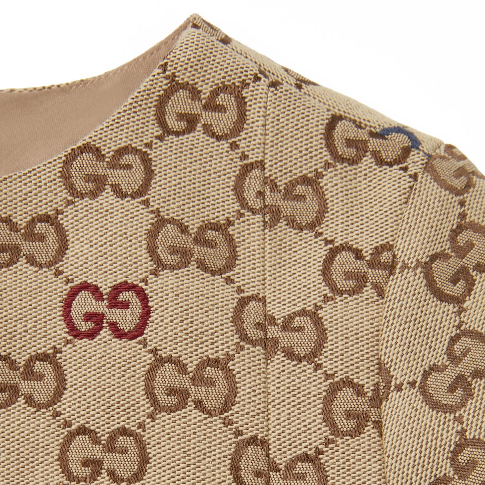 Baby GG canvas dress