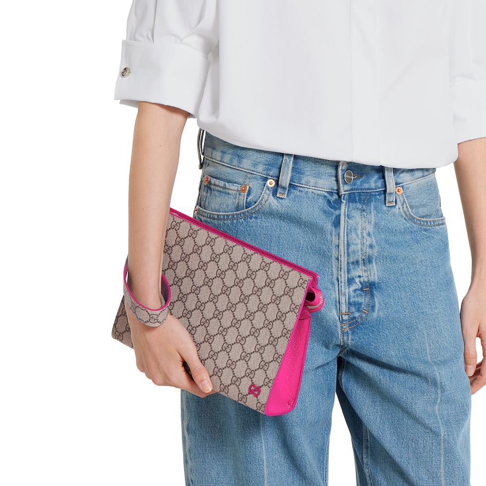 Bi-color small pouch