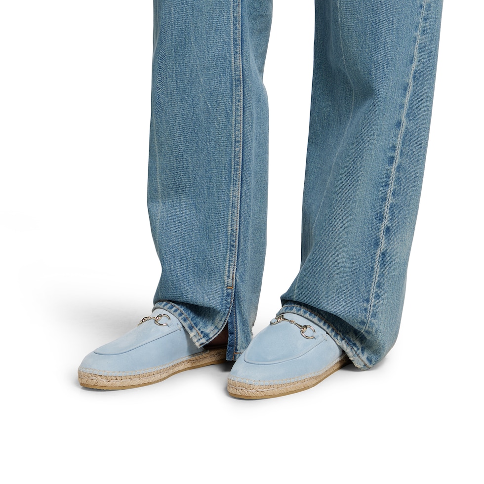 Women's espadrille mule with Horsebit