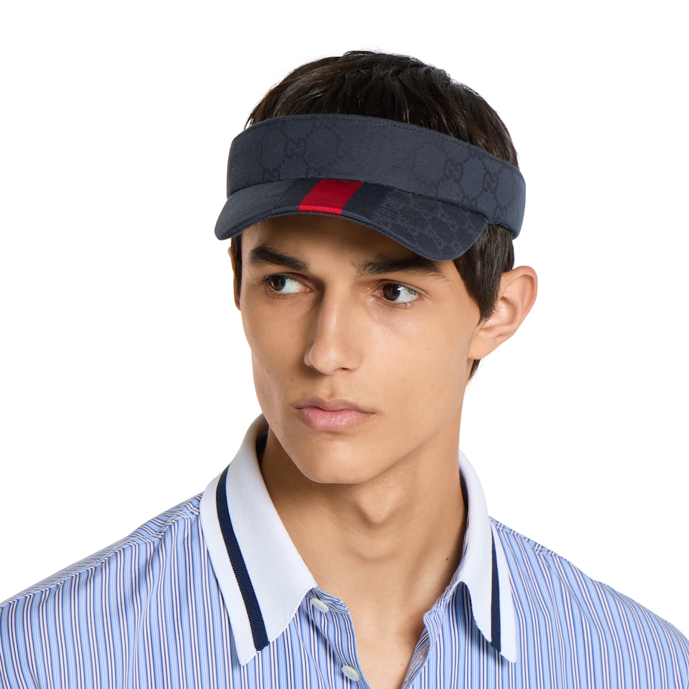 GG canvas visor with Web