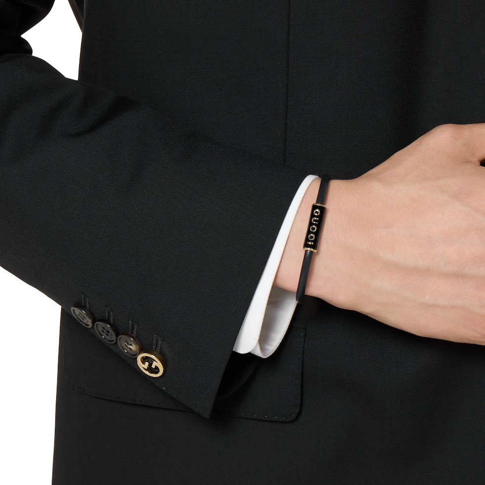Bracelet with enamel Gucci