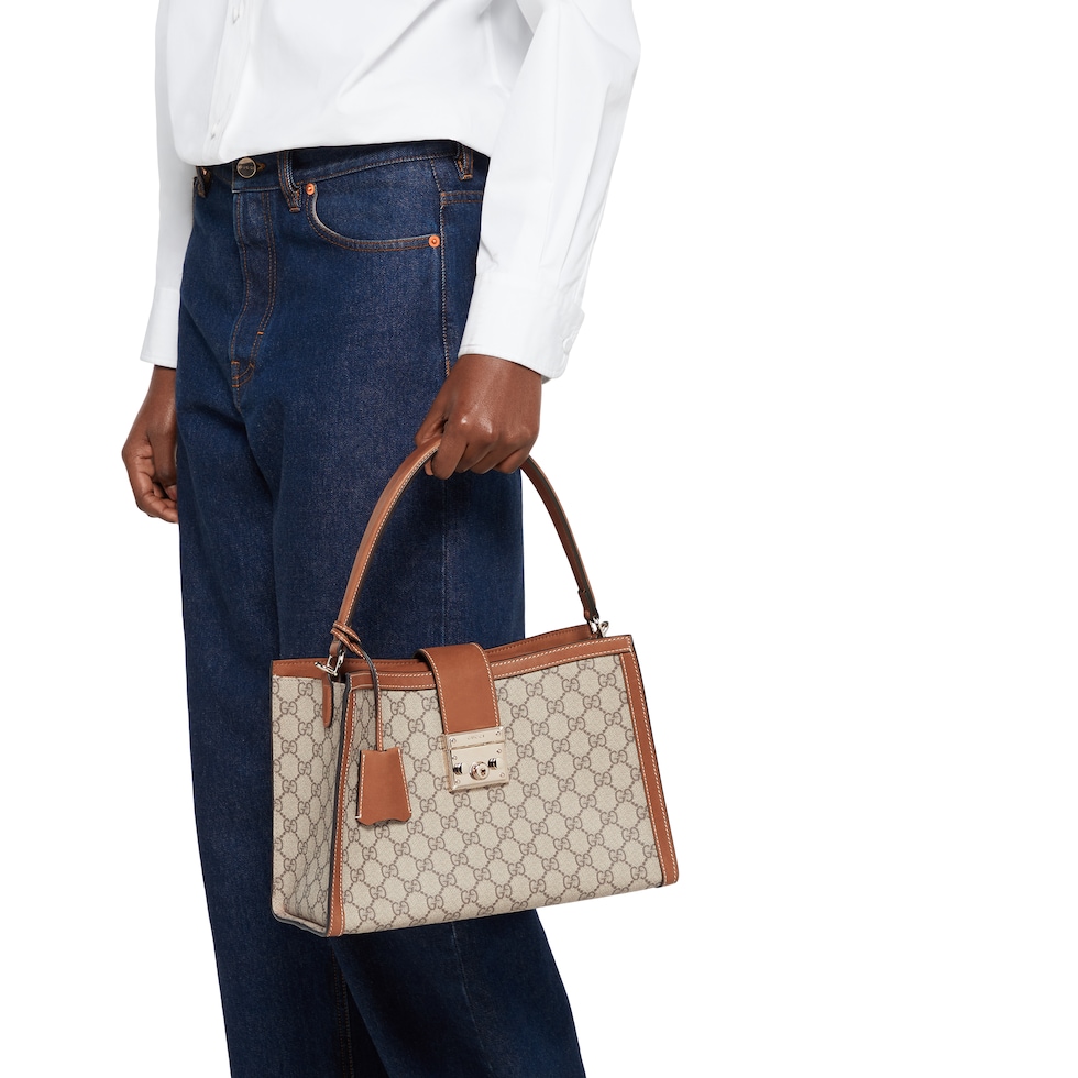 Bolsa grande con asa superior Padlock