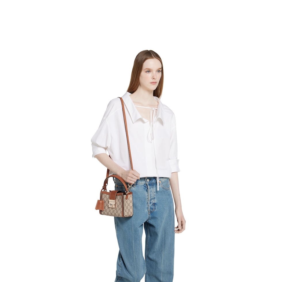 Padlock small top handle bag
