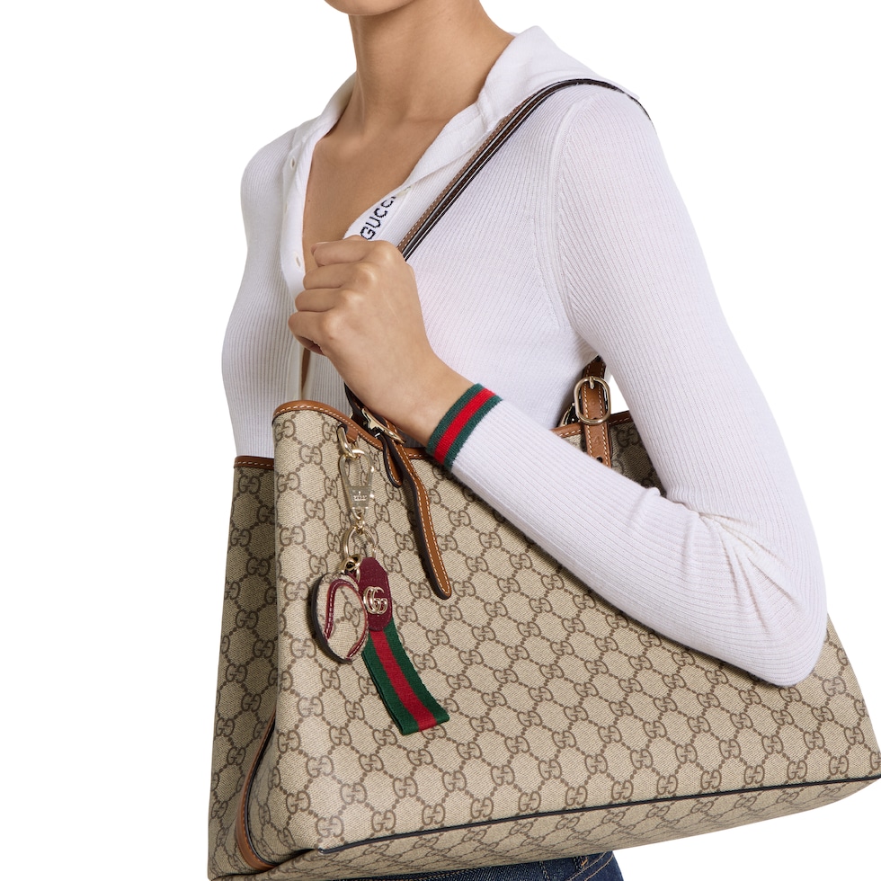 Gucci Tennis keychain with Web