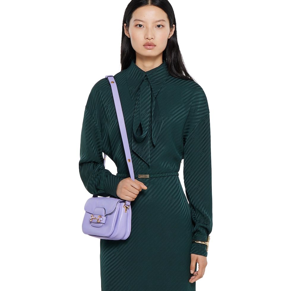 Gucci Horsebit 1955 Aura mini shoulder bag