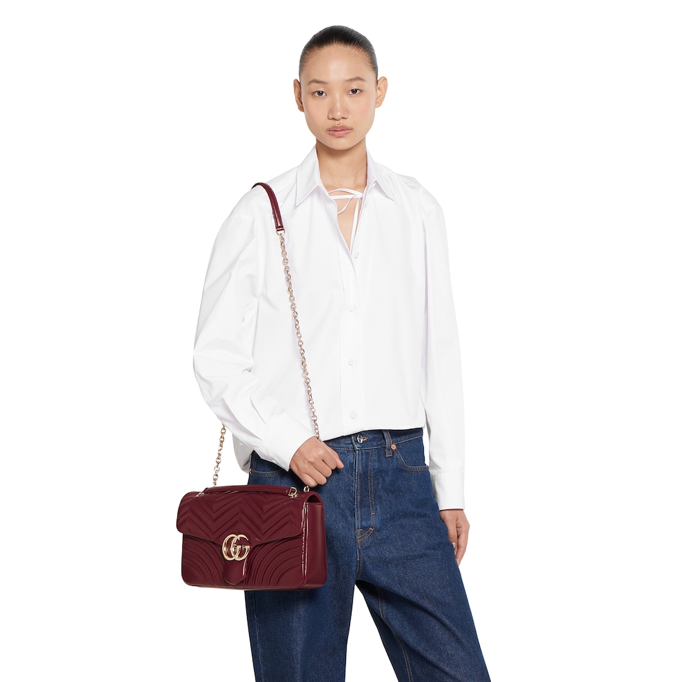 GG Marmont large shoulder bag
