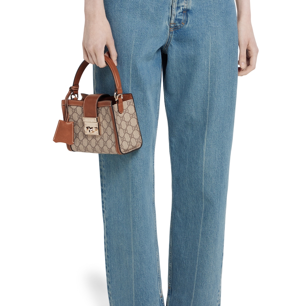 Padlock small top handle bag
