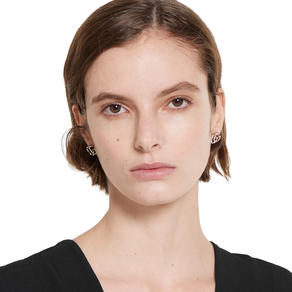 GG Marmont crystal earrings