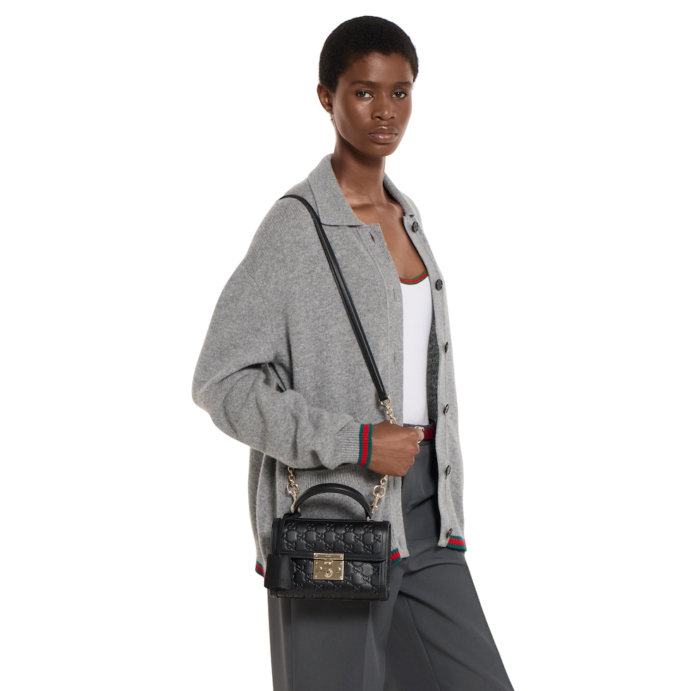 Padlock small top handle bag