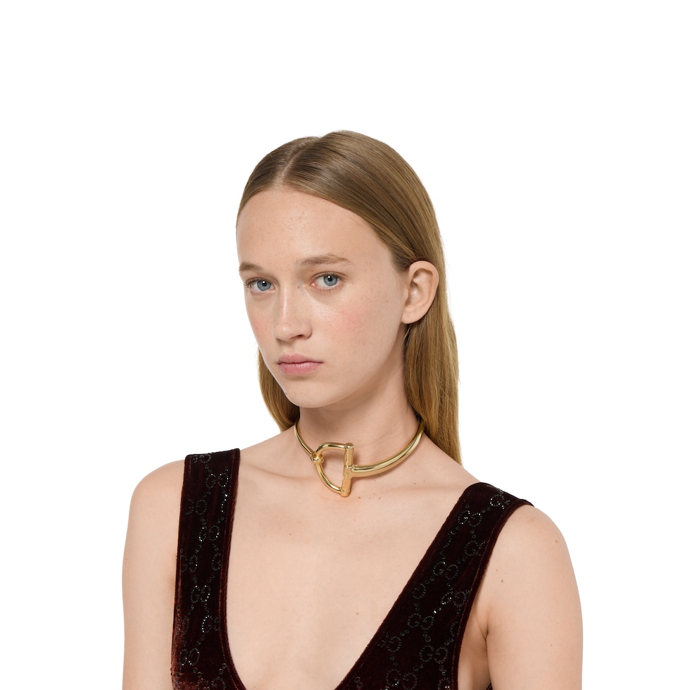 Half Horsebit necklace