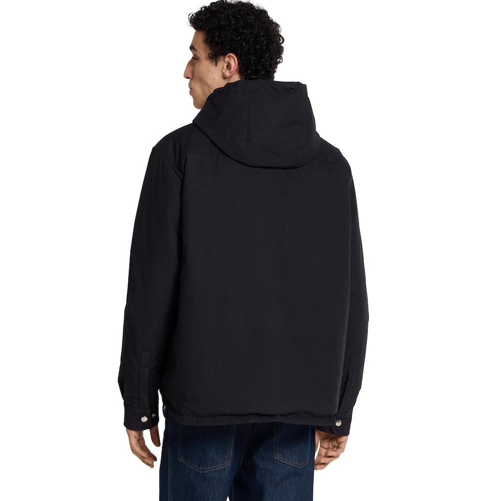 Cotton poplin padded jacket