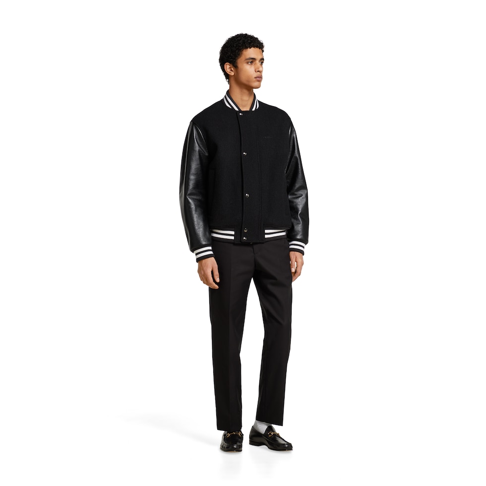 Batavia wool bomber jacket