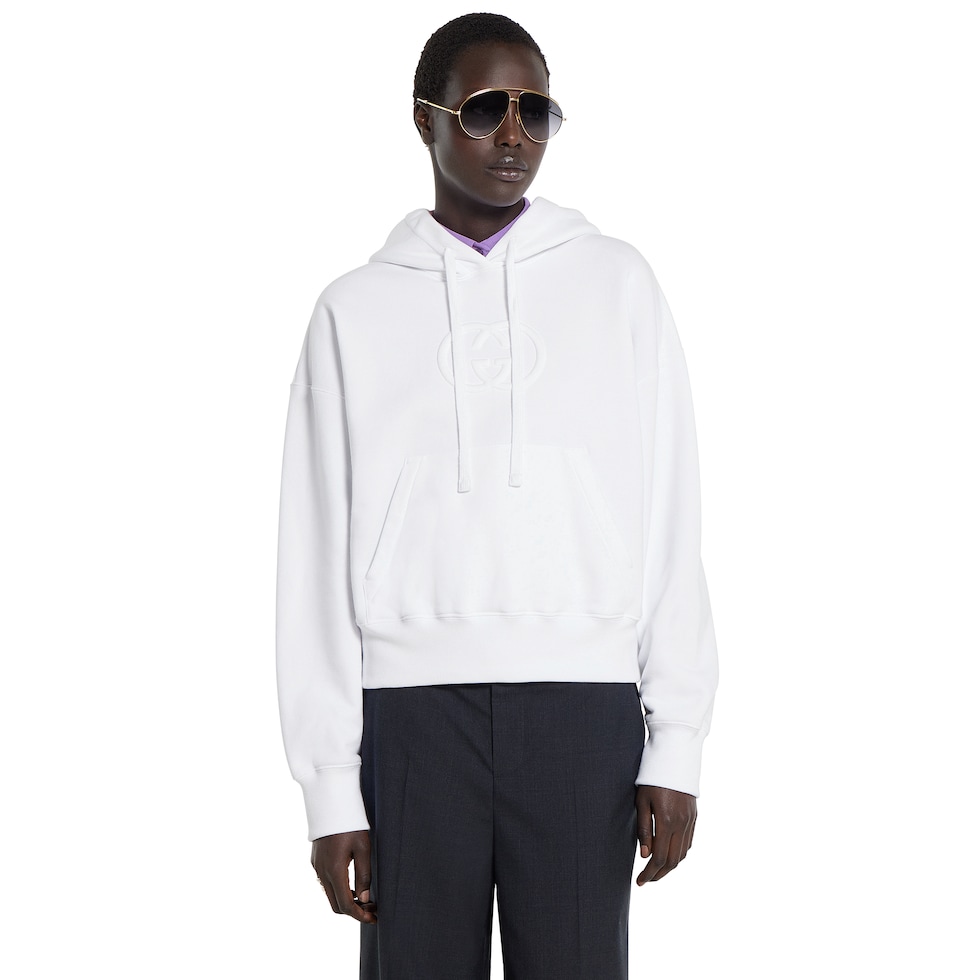 Brushed cotton sweatshirt