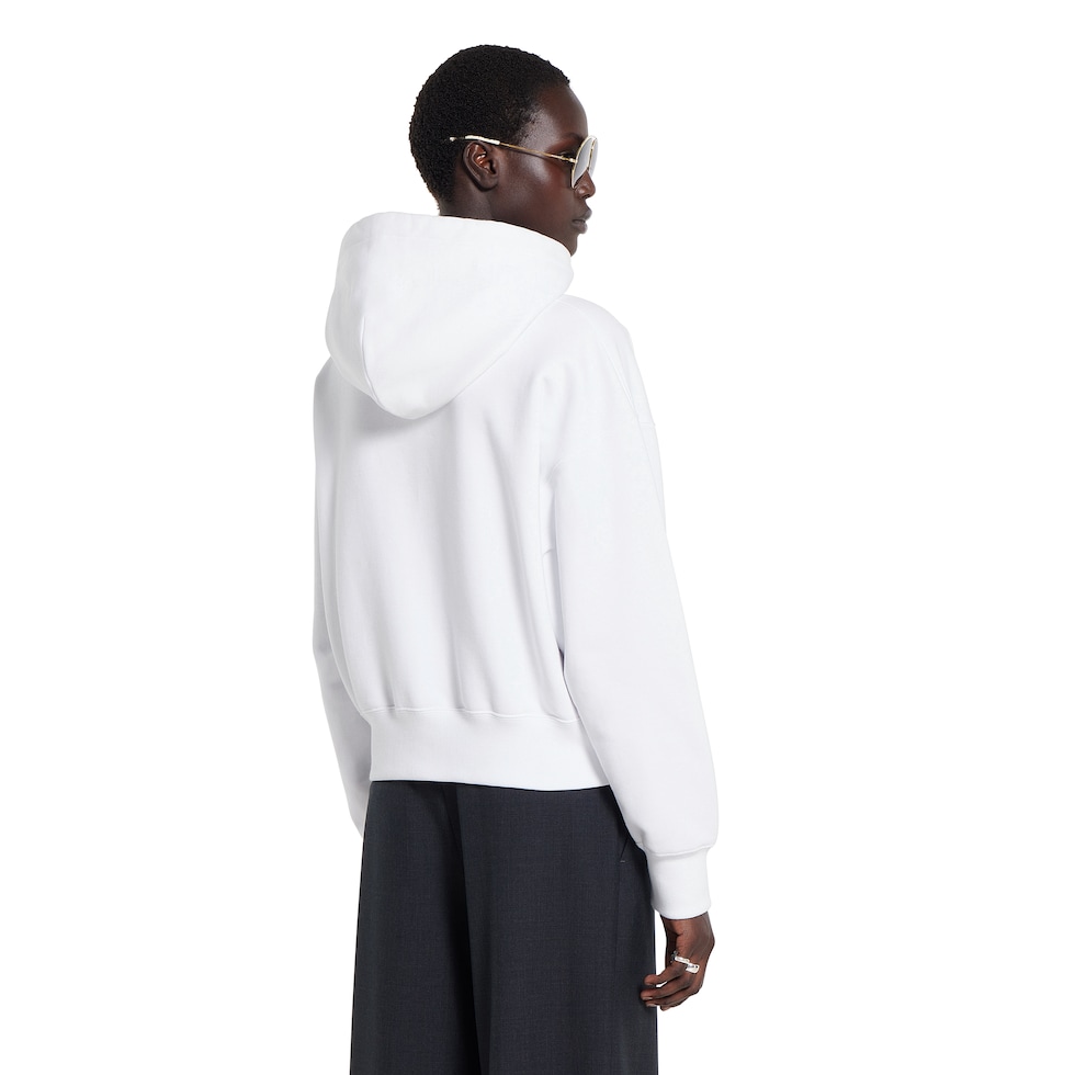 Brushed cotton sweatshirt
