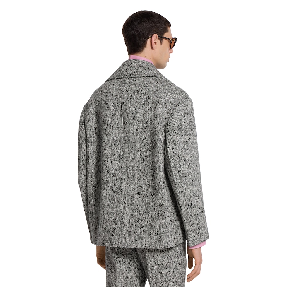 Double cotton wool caban