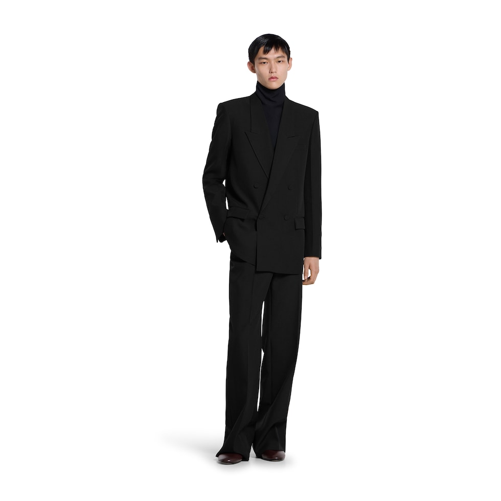 Silk twill pant