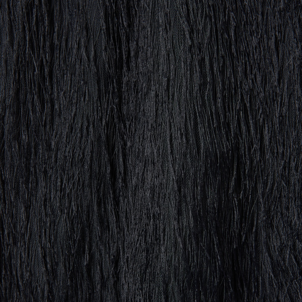 饰流苏切丝面料半身裙