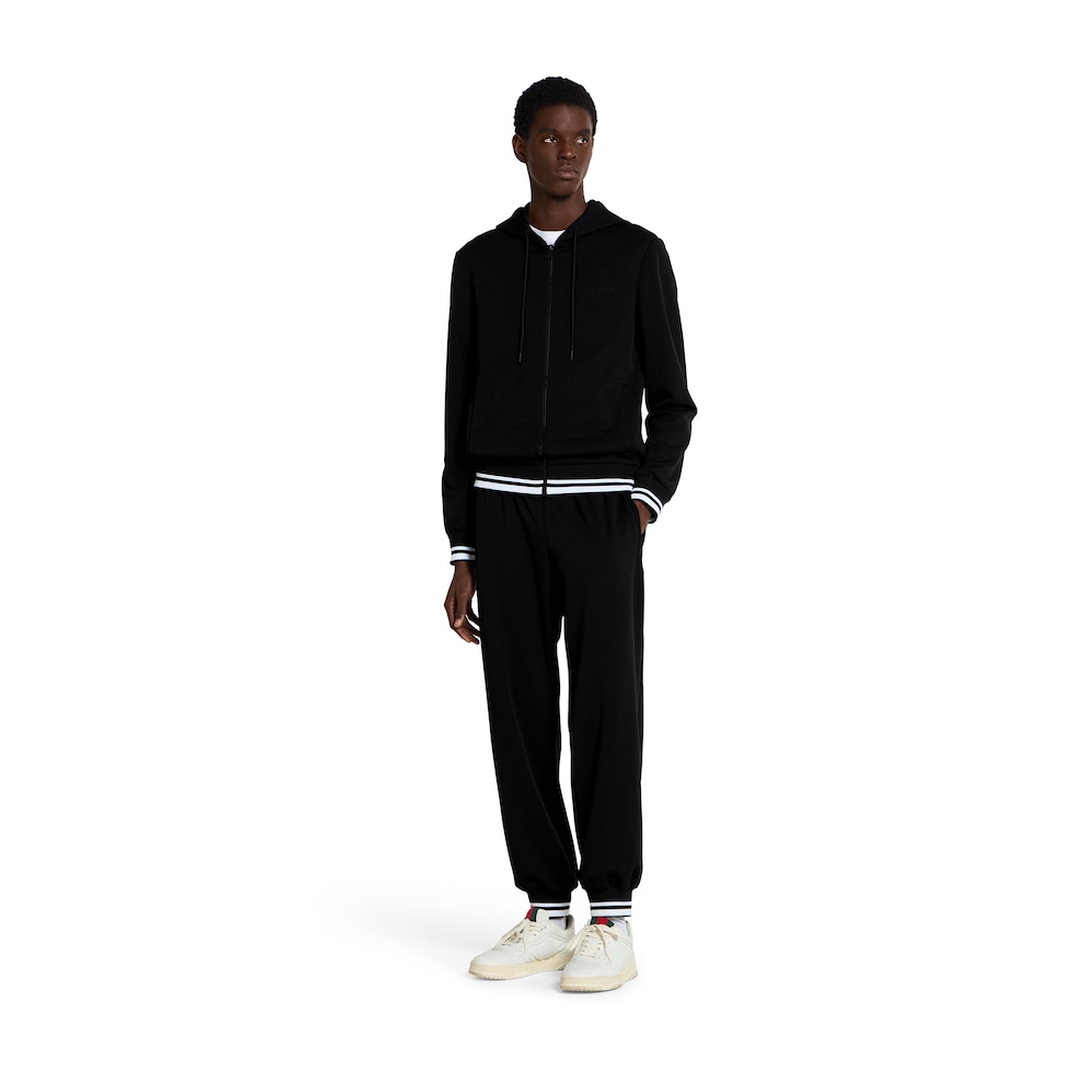 Technical jersey sportswear pants