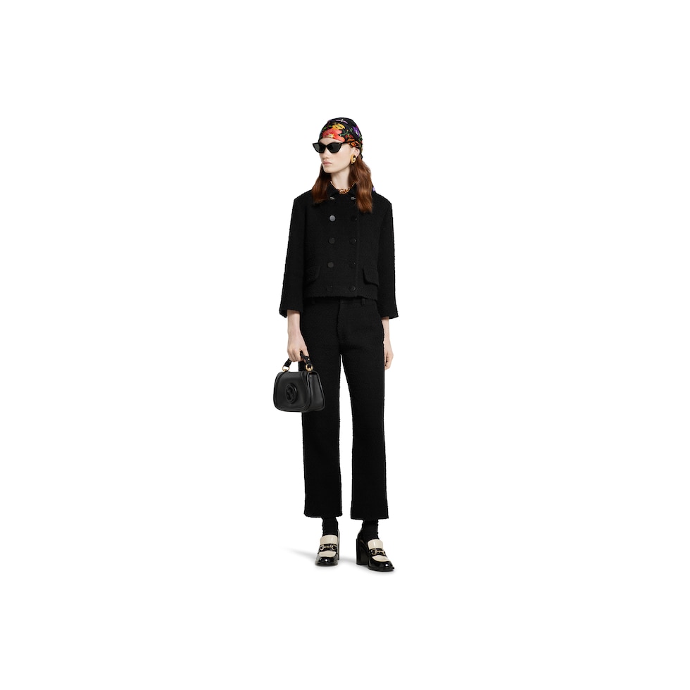 Wool bouclé jacket