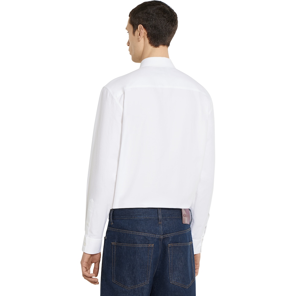 Oxford cotton shirt with Web