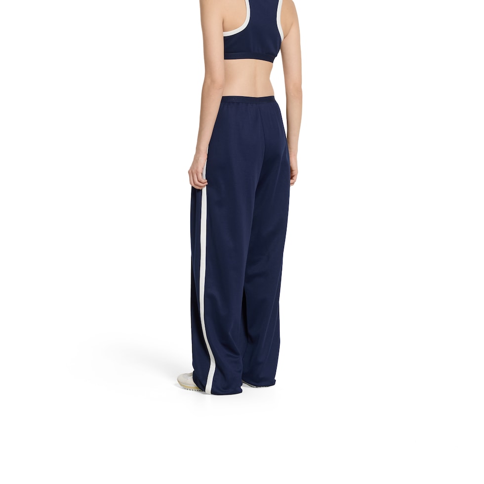 Technical jersey pants with logo