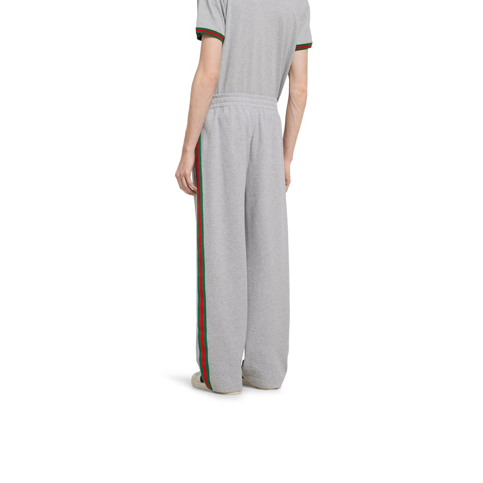 Cotton piquet double sportswear pant