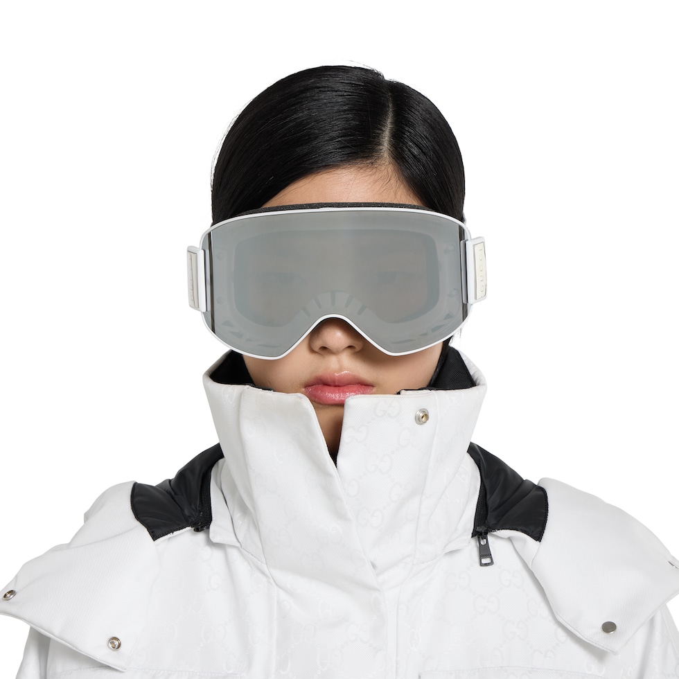 Mask-shaped sunglasses
