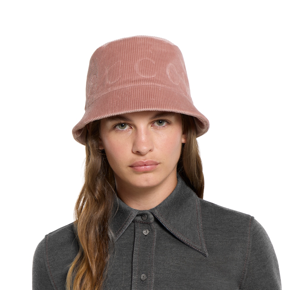 Corduroy bucket hat