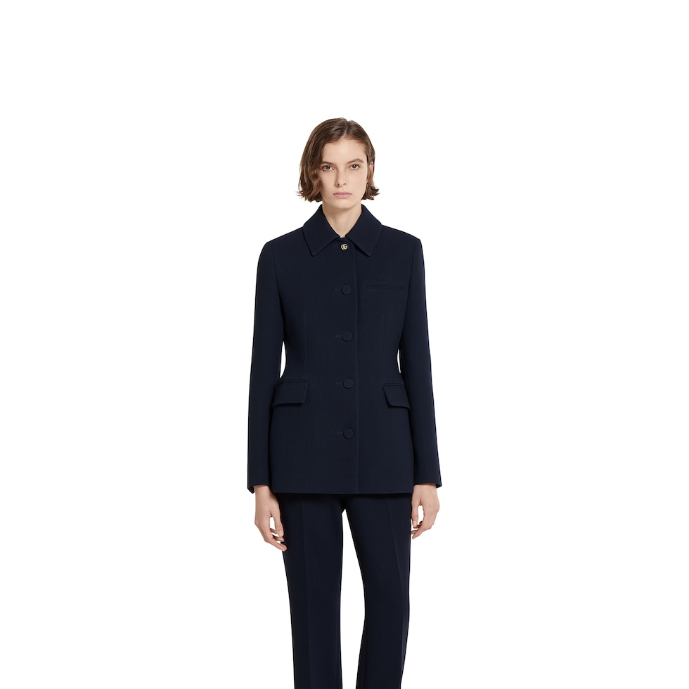 Light crêpe wool jacket