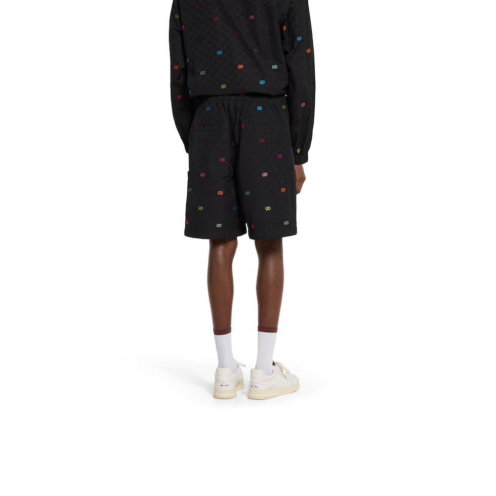 GG cotton ripstop shorts