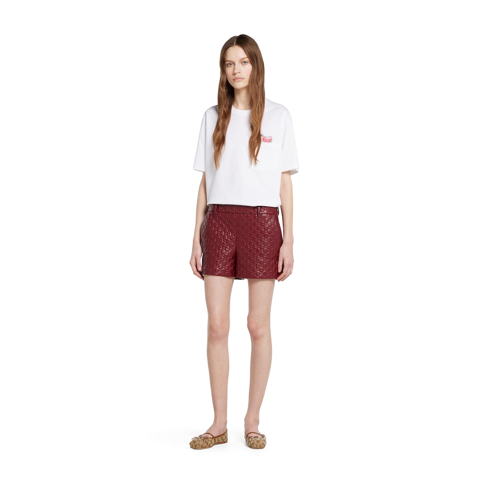 Cotton jersey T-shirt with print