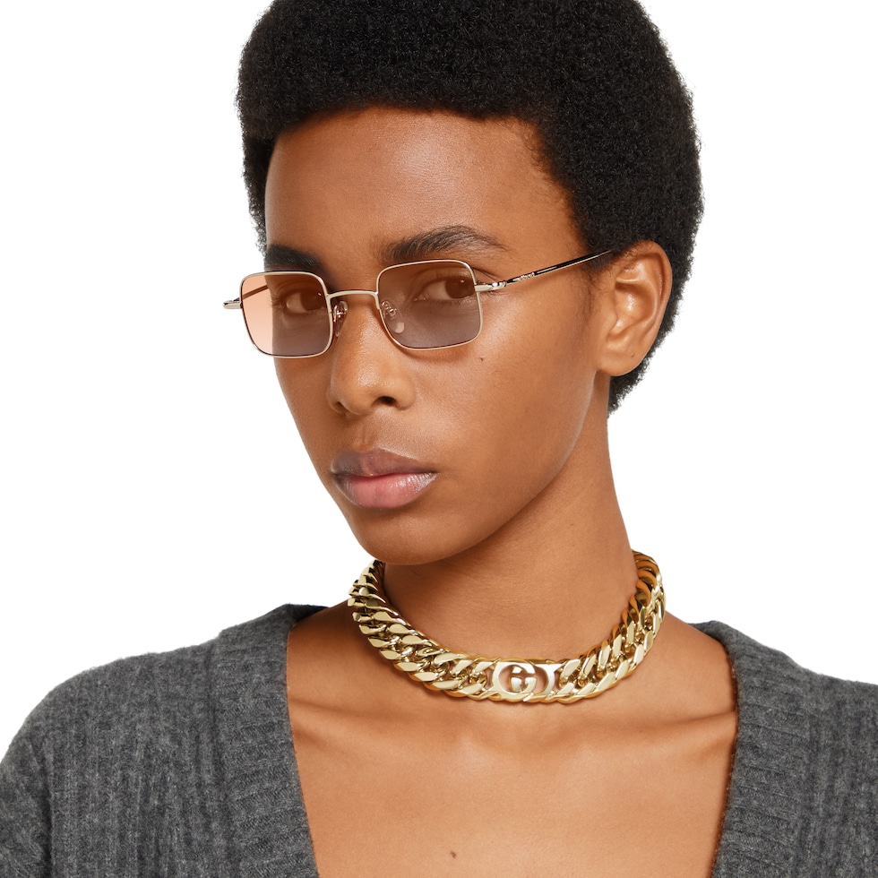 Square frame sunglasses