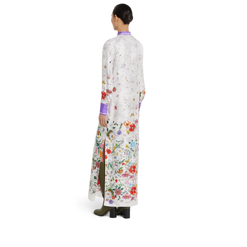 Printed cotton dress