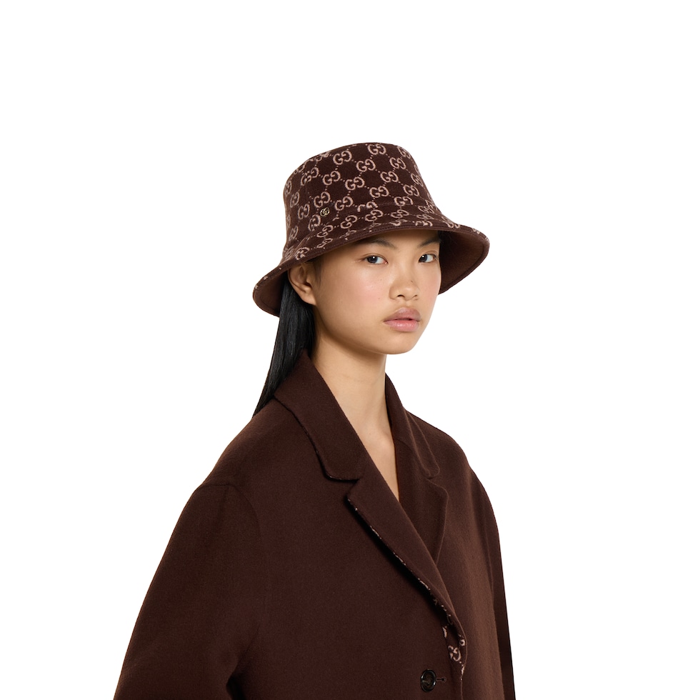 GG wool bucket hat