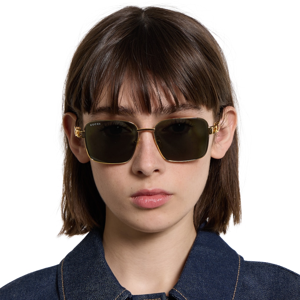 Square frame sunglasses