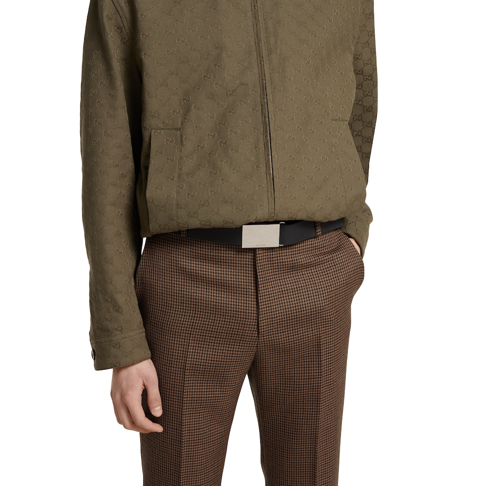 Ceinture avec boucle rectangulaire
