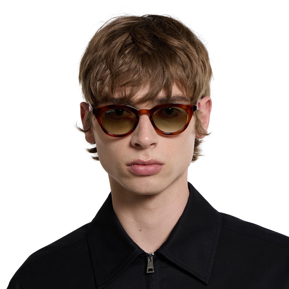 Round frame sunglasses