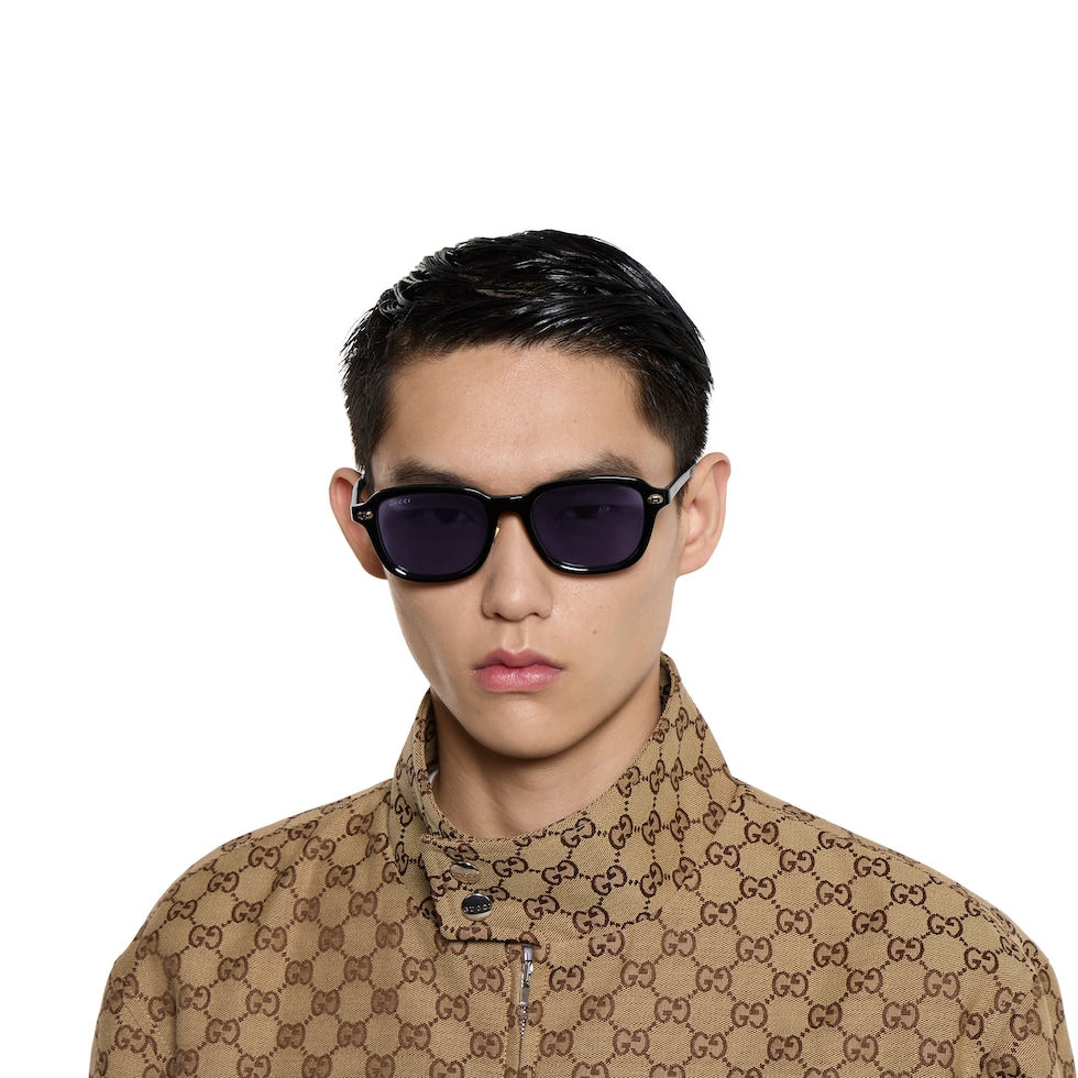Low nose bridge fit sunglasses