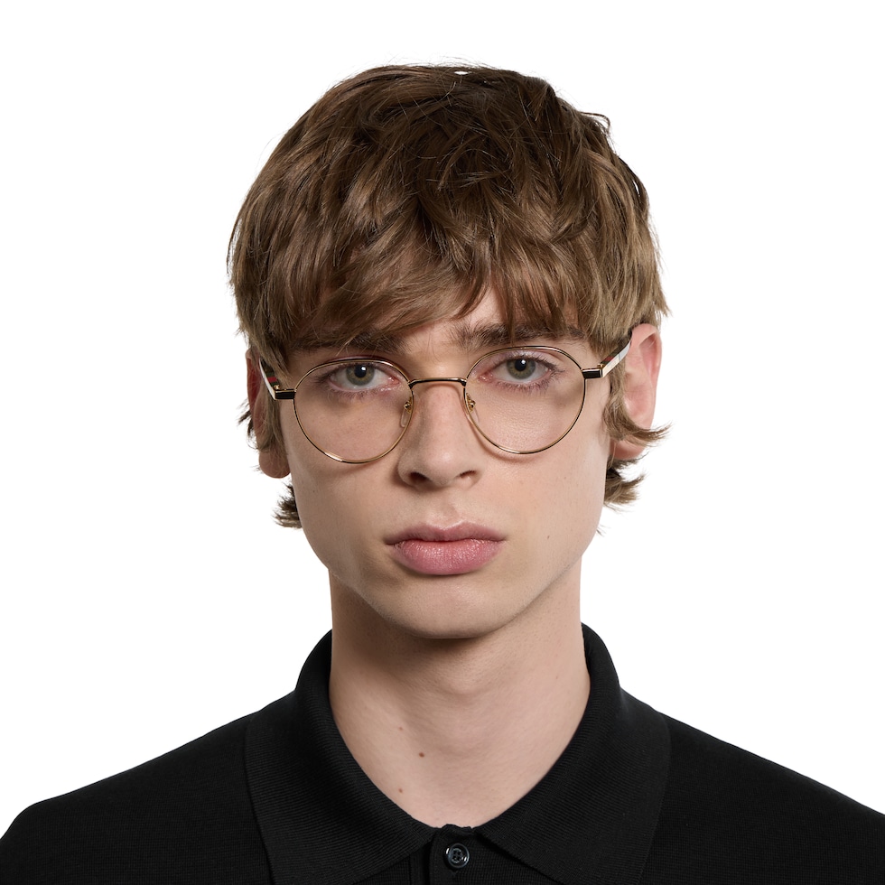 Round optical frame