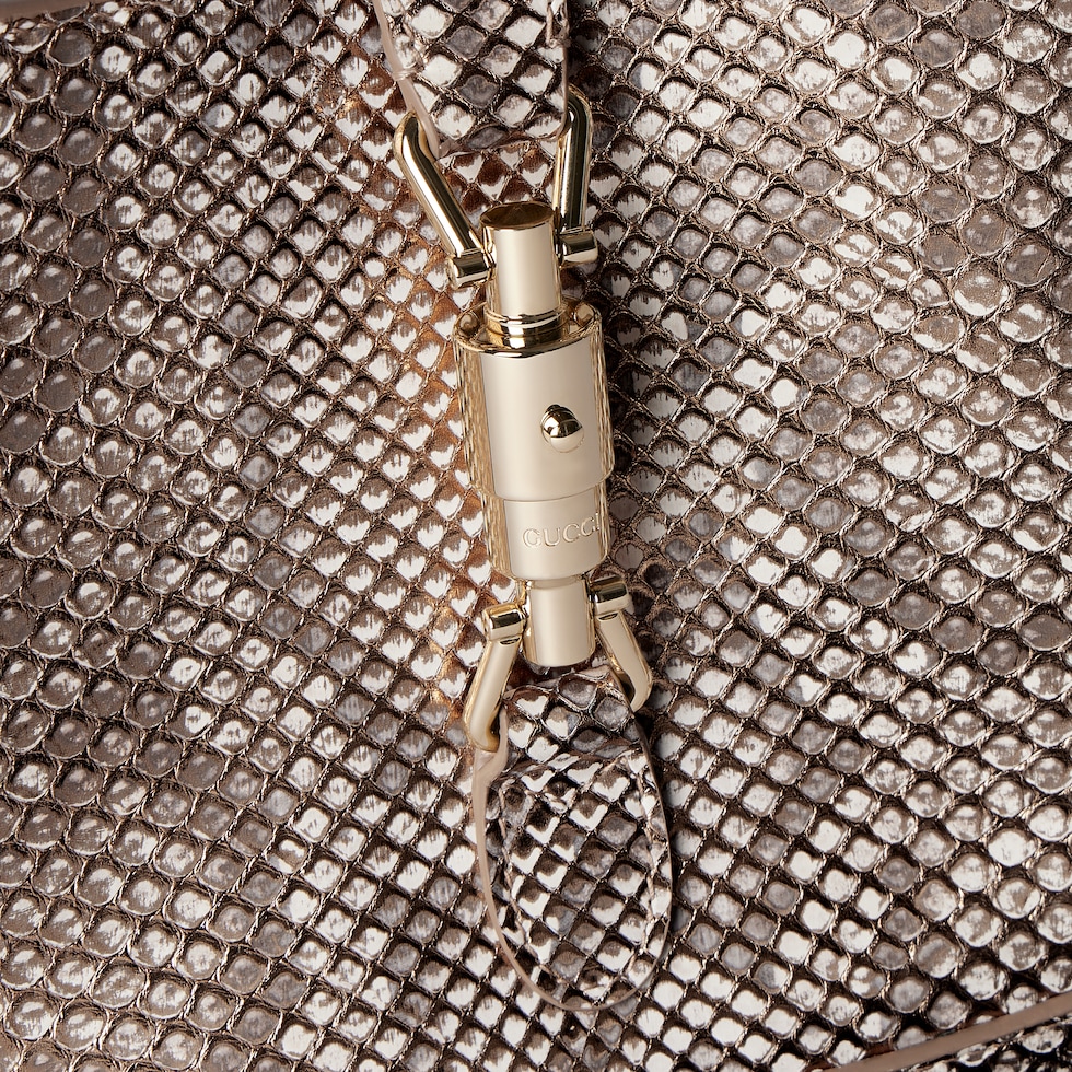 Gucci Jackie 1961 python medium bag