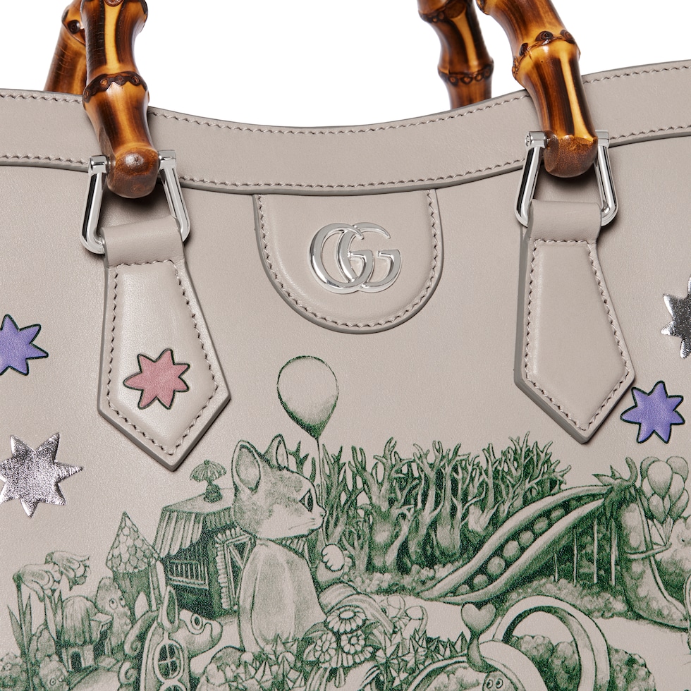 〔グッチ ダイアナ〕日本限定 ヒグチユウコ ミディアム トートバッグ