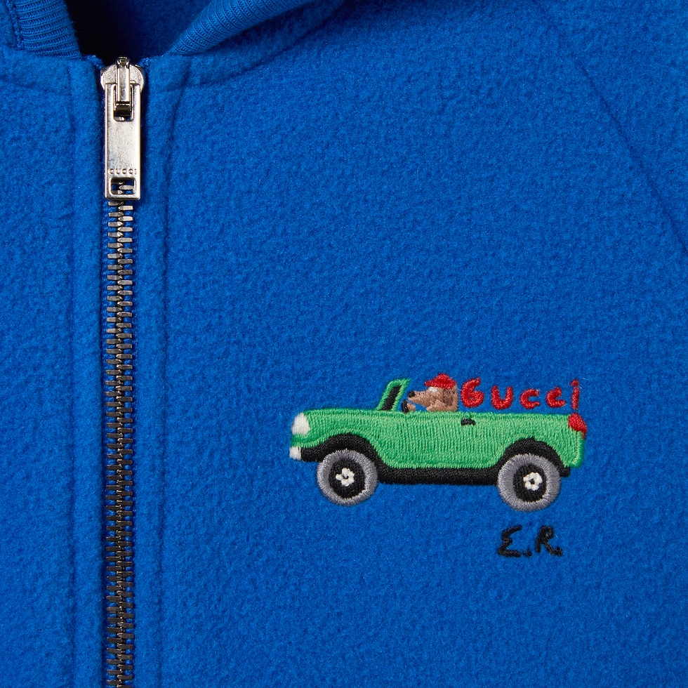 Baby fleece zip jacket