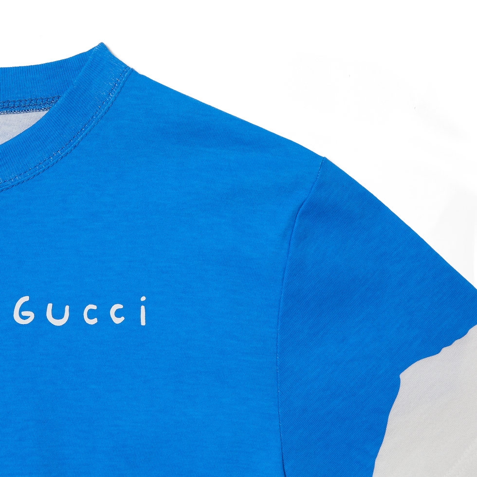 T-shirt pour enfant en coton avec imprimé