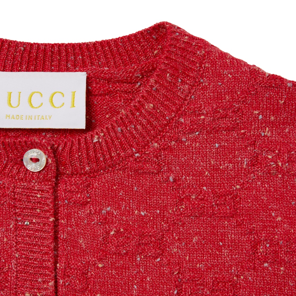 Cardigan pour bébé en coton GG