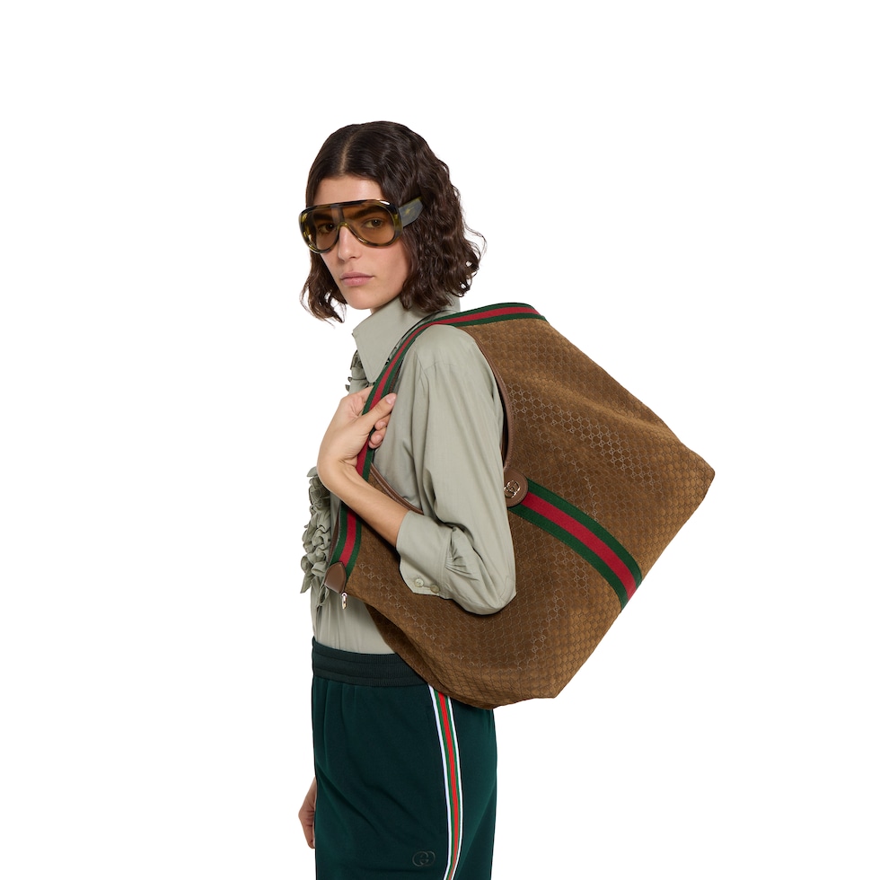 Gucci Giglio系列大号托特包