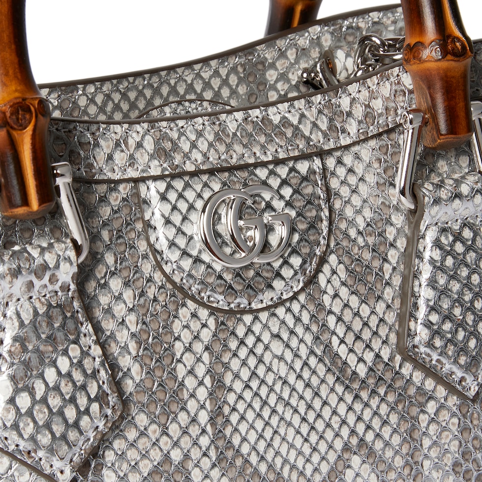 Cabas Gucci Diana petit format en cuir python