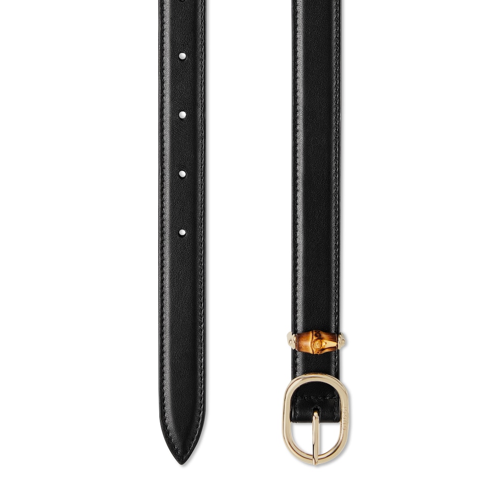 Cintura sottile con fibbia ovale